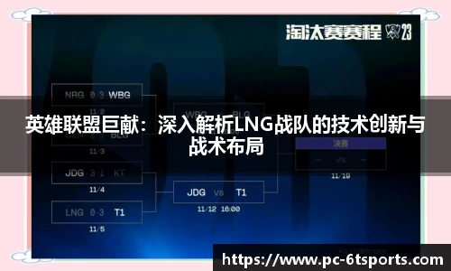 英雄联盟巨献：深入解析LNG战队的技术创新与战术布局